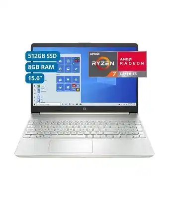 Tiendas EFE Laptop hp 15-ef1020la amd ryzen 7 4700u 8gb ddr4 - 2666 512gb ssd 15,6' oferta