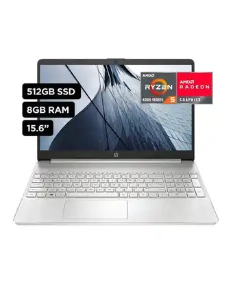 Tiendas EFE Laptop hp 15-ef2507la (612b6la) amd ryzen 5 512gb 8gb oferta