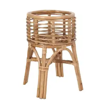 Soporte maceta rattan para plantas ø20x40 cm