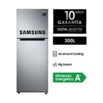Metro Samsung refrigeradora 300 lt rt29k500js8 all-around cooling oferta