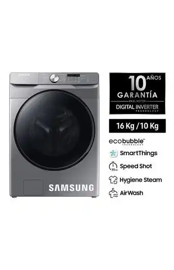 Tiendas EFE Lavaseca samsung ecobubble 16/10 kg oferta