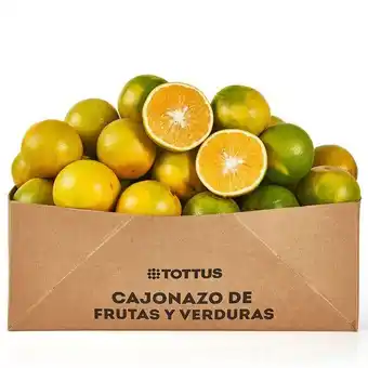 Tottus Cajonazo de naranja de jugo extra tottus oferta