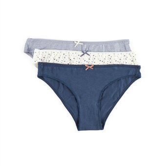 Tottus Pack 3 calzon bikini mujer oferta
