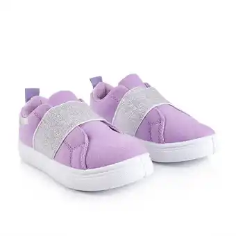 Tottus Zapatilla casual elastic lila 27 oferta