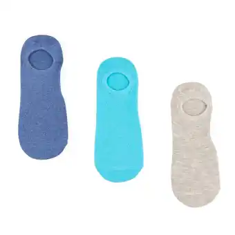 Tottus Medias pack x 3 pet azul os oferta