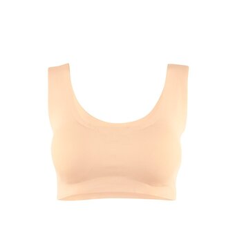 Tottus Sosten top microfibra beige 36 oferta