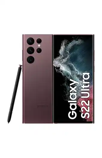 Tiendas EFE Galaxy s22 ultra 8gb 128gb rojo oscuro oferta