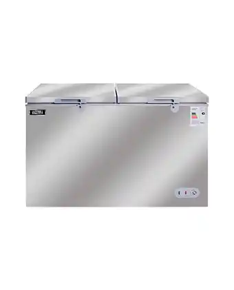 Tiendas EFE Congeladora ilumi acero inox 450l oferta