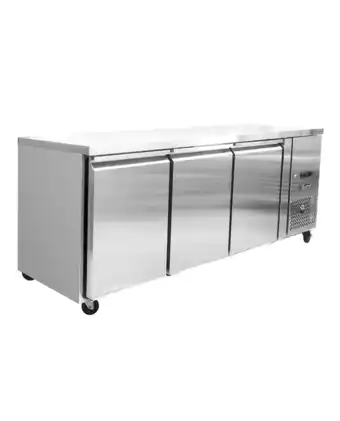 Tiendas EFE Mesón gourmet ilumi 1795x700x900 3 puertas sólidas 420l oferta