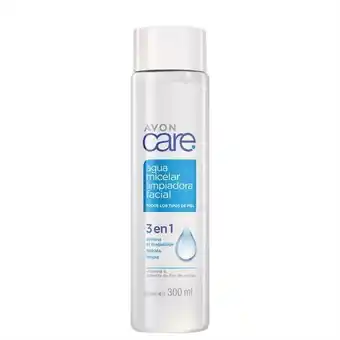 Avon Agua micelar limpiadora facial 3 en 1 vitamina e 300 ml oferta