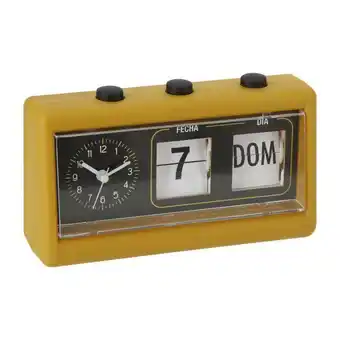 Casaideas Reloj mesa calendario 19x6,4x12 cm oferta