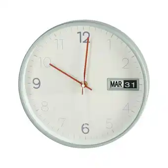 Casaideas Reloj muro calendario 26x5,2x25,5x25,5 cm oferta