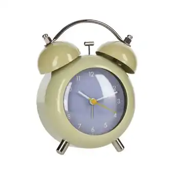 Casaideas Reloj mesa alarma 11,2x5,8x11,2 cm oferta
