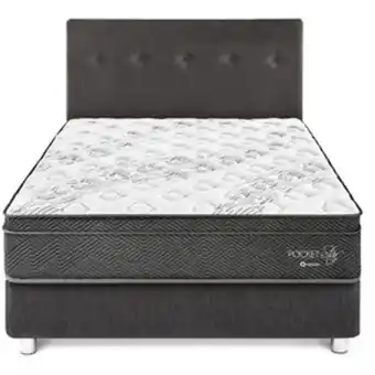 Linio Dormitorio pocket star 2 plz charcoal +... oferta