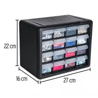 Linio Organizador 16 gavetas 10" truper oferta