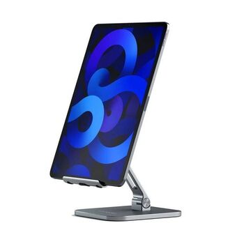 Soporte de escritorio satechi para ipad - plata