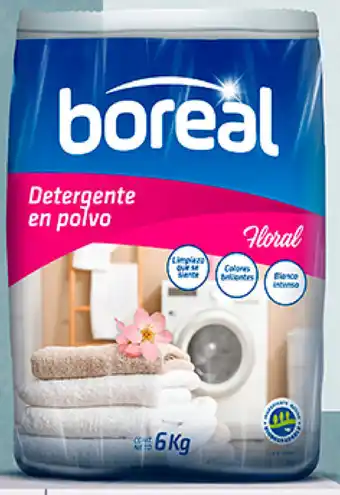 Plaza Vea Detergente en Polvo Boreal Limón/Floral bl x 6kg oferta