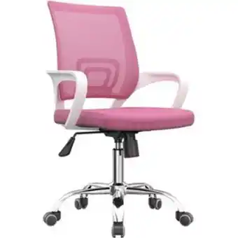 Linio Silla giratoria de oficina atlantis rosa... oferta
