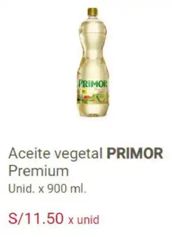 Makro Aceite Vegetal Primor Premium 900ml oferta