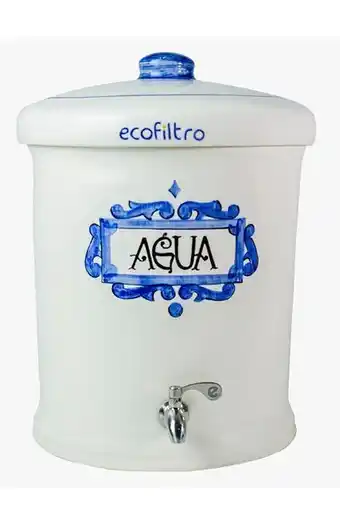 Tiendas EFE Purificador y dispensador de agua ecofiltro cerámico 21l - blanco agua oferta
