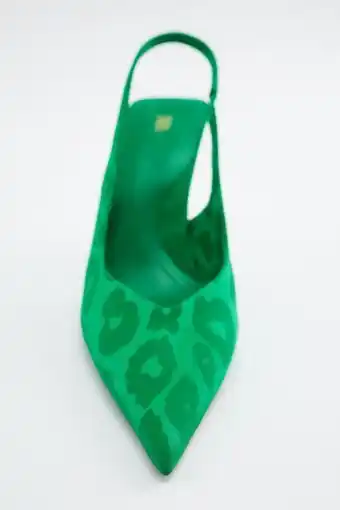 ZARA Zapato tacón destalonado oferta