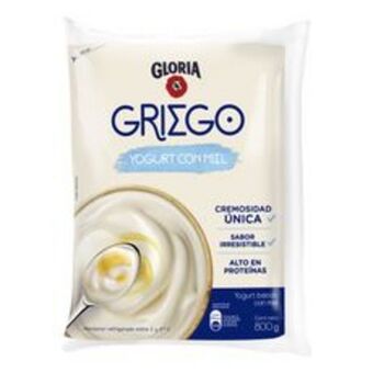 Metro Yogurt batido con miel gloria griego 800g oferta