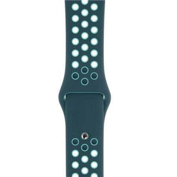 iShop Correa deportiva nike para apple watch (42mm - 44mm - 45mm) - verde oscuro oferta