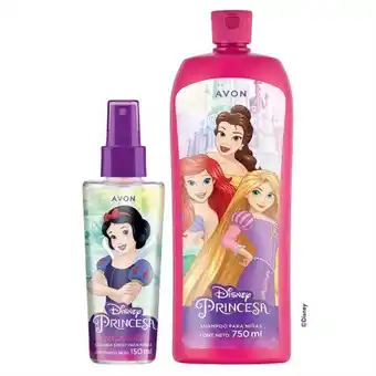Avon Set x 2 princesas disney oferta