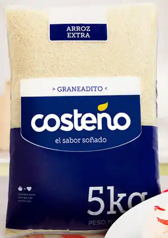 Plaza Vea Arroz Extra Costeño 5kg oferta