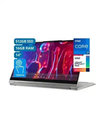 Tiendas EFE Notebook lenovo yoga 9i intel core i7 16gb 512gb ssd oferta