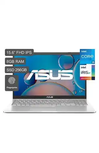 Tiendas EFE Laptops asus x515 x515ea-bq1001t 15.6' intel core i5 256gb ssd 8gb oferta