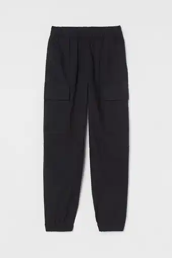 H&M Pantalón cargo de algodón oferta