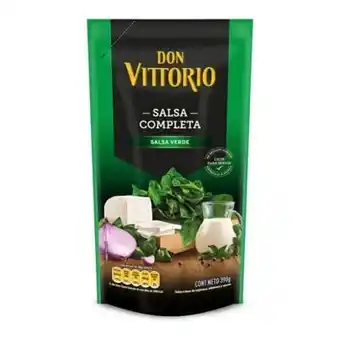 Tottus Salsa verde don vittorio doypack x 390g oferta