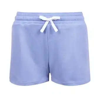 Tottus Short franela mujer l azul oferta