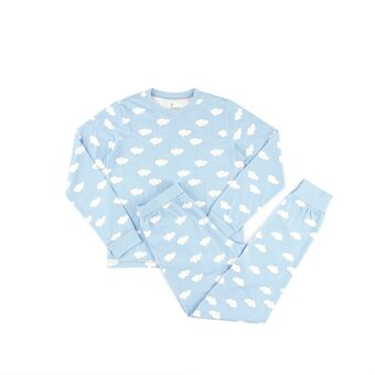 Tottus Pijama larga azul 14 oferta