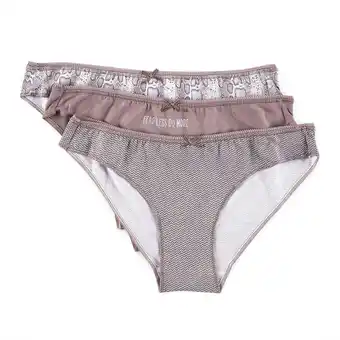 Tottus Calzón bikini pack x 3 m oferta