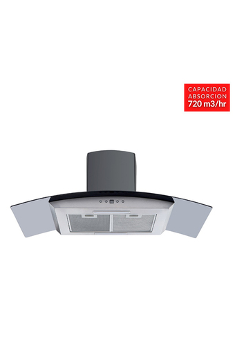 Tiendas EFE Campana extractora klimatic decorativa dina black c oferta