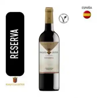 Freshmart Vino tinto marqués de griñón reserva cataluña - botella 750 ml - unidad oferta