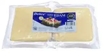 Freshmart Queso edam en tajadas delice 1kg - unidad oferta