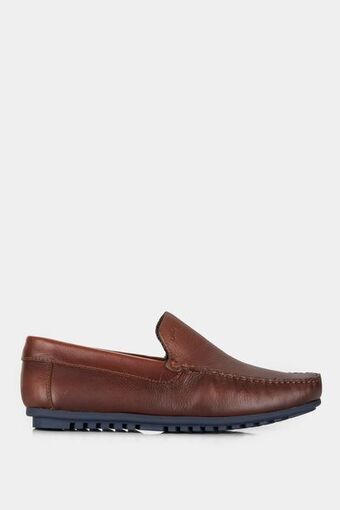 Mocasines nova de cuero para hombre tipo driver