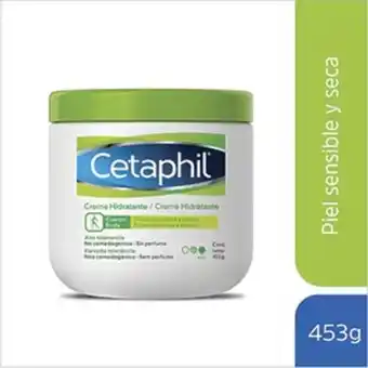 Mifarma Crema hidratante cetaphil piel sensible - pote 453 g oferta