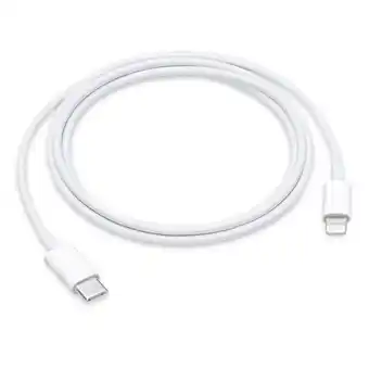 iShop Cable apple de usb-c a conector lightning (1m) - blanco oferta