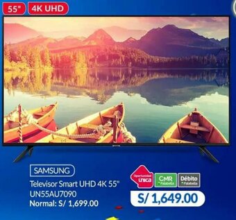 Sodimac Samsung Televisor Smart UHD 4K 55" oferta