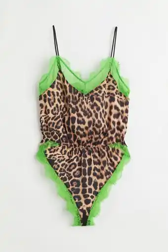 H&M Body con estampado de leopardo oferta