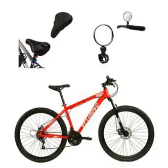 Tai Loy Bicicleta aluminio aro 29 rg freno disco hidraulico + funda de asiento + espejo oferta