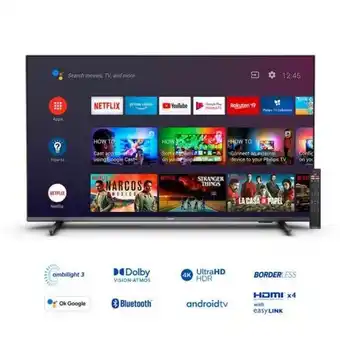 Hiraoka Tv philips led 4k uhd 65" 65pud7906 oferta