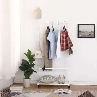 Panorama Hogar Perchero de piso blanco oferta