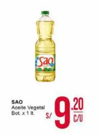 Mayorsa Sao Aceite Vegetal x 1lt oferta