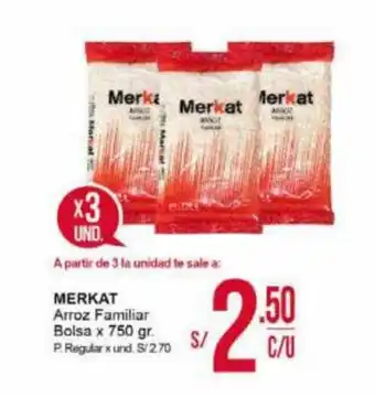 Mayorsa Merkat Arroz Familiar x 750g oferta