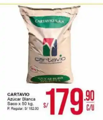 Mayorsa Cartavio Azúcar Blanca x 50kg oferta